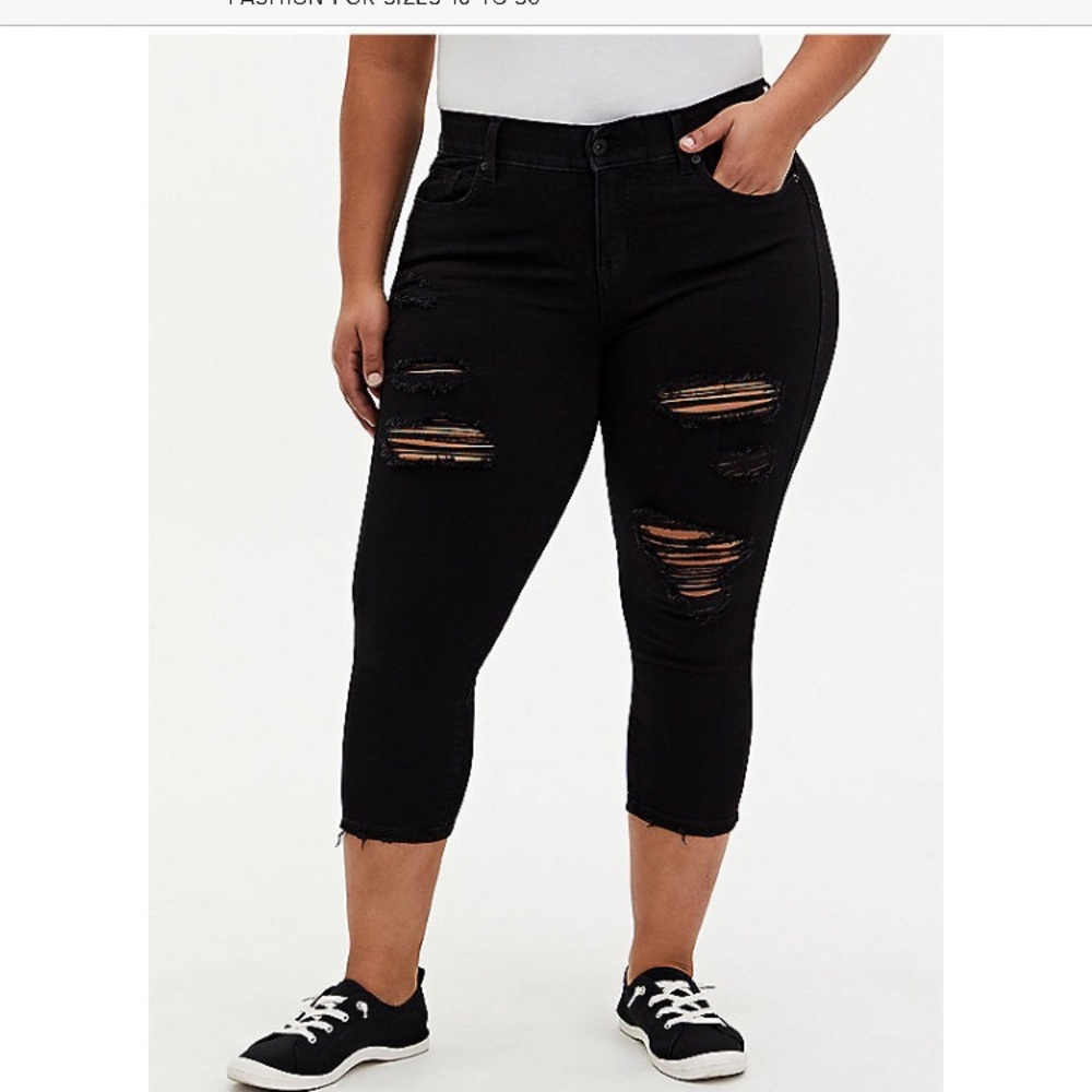 Crop Bombshell Skinny Jean